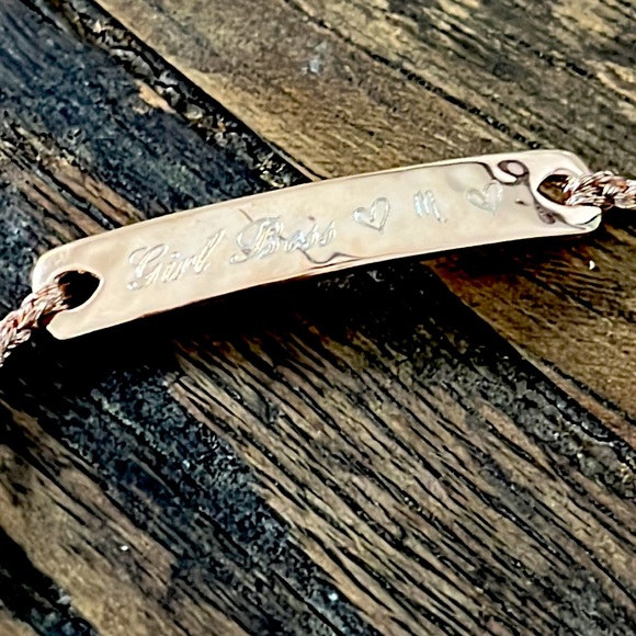 Monica Vinader Havana Mini Friendship Bracelet Rose Gold - Picture 2 of 4